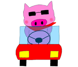 Kaze no buta sticker #8426749