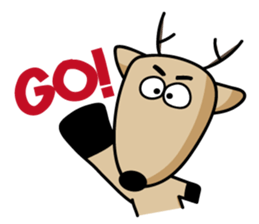 The Lost Deer, Milu sticker #8427542