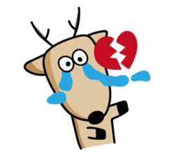 The Lost Deer, Milu sticker #8427550