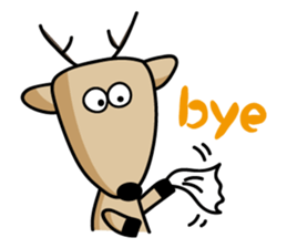 The Lost Deer, Milu sticker #8427553