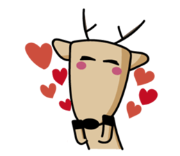 The Lost Deer, Milu sticker #8427555