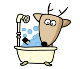 The Lost Deer, Milu sticker #8427556