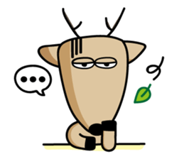 The Lost Deer, Milu sticker #8427561