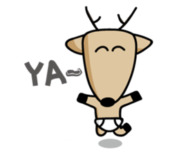 The Lost Deer, Milu sticker #8427567