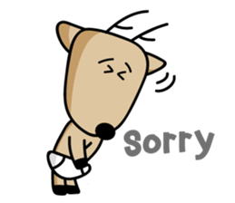 The Lost Deer, Milu sticker #8427570