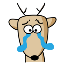 The Lost Deer, Milu sticker #8427574