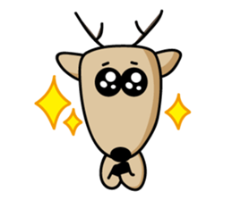 The Lost Deer, Milu sticker #8427579