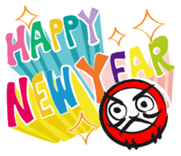 New Year greetings sticker #8428603