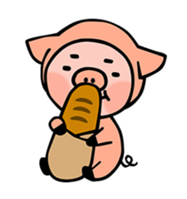 Saosha&Piggy sticker #8429003