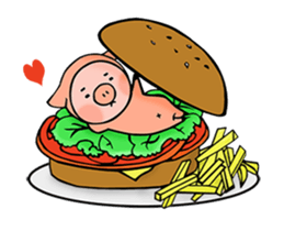 Saosha&Piggy sticker #8429007