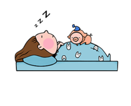 Saosha&Piggy sticker #8429019