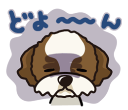 iinu - Shih Tzu sticker #8429352