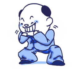 The Cheerful Karako  in Sasebo, Nagasaki sticker #8429389