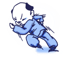 The Cheerful Karako in Sasebo, Nagasaki sticker #8429403