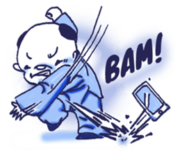 The Cheerful Karako  in Sasebo, Nagasaki sticker #8429415