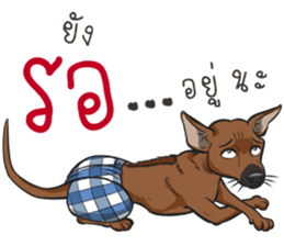 Namtarn Lang Aan Thai sticker #8429500