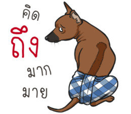 Namtarn Lang Aan Thai sticker #8429502