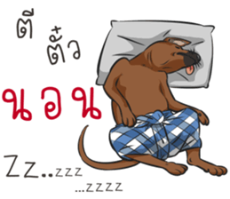 Namtarn Lang Aan Thai sticker #8429508