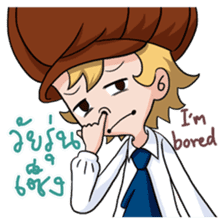 "Macaron" Convent School Girl sticker #8429554