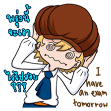 "Macaron" Convent School Girl sticker #8429564