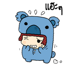 Fancy girl happy sticker #8429701