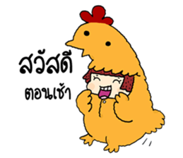 Fancy girl happy sticker #8429707