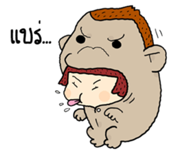 Fancy girl happy sticker #8429714