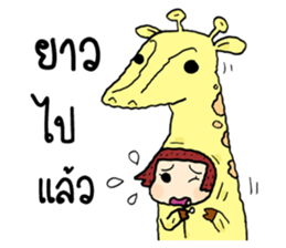 Fancy girl happy sticker #8429718