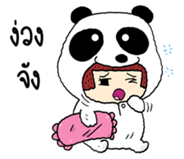 Fancy girl happy sticker #8429721