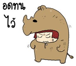 Fancy girl happy sticker #8429724