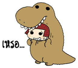 Fancy girl happy sticker #8429725