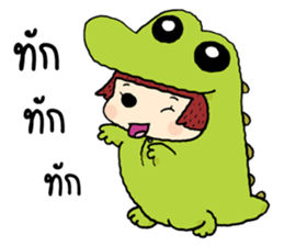 Fancy girl happy sticker #8429726