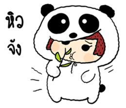 Fancy girl happy sticker #8429727