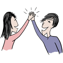 Sportsman and Ugly woman