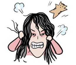 Sportsman and Ugly woman sticker #8429824