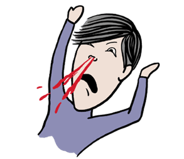 Sportsman and Ugly woman sticker #8429841