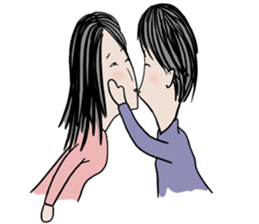 Sportsman and Ugly woman sticker #8429851