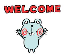 Crossed eyes! Returnee animals.(Vol.2) sticker #8430581