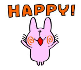 Crossed eyes! Returnee animals.(Vol.2) sticker #8430582