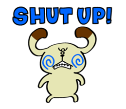 Crossed eyes! Returnee animals.(Vol.2) sticker #8430587