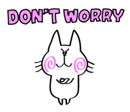 Crossed eyes! Returnee animals.(Vol.2) sticker #8430588