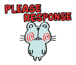 Crossed eyes! Returnee animals.(Vol.2) sticker #8430589