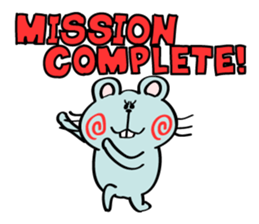 Crossed eyes! Returnee animals.(Vol.2) sticker #8430593