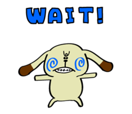 Crossed eyes! Returnee animals.(Vol.2) sticker #8430595