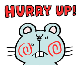 Crossed eyes! Returnee animals.(Vol.2) sticker #8430597