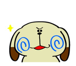 Crossed eyes! Returnee animals.(Vol.2) sticker #8430619