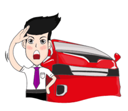 Van man: Van life sticker #8430780