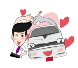 Van man: Van life sticker #8430787