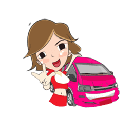 Van man: Van life sticker #8430793