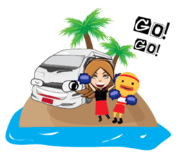 Van man: Van life sticker #8430796